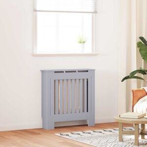 Radiator Cover 2 pcs Grey 78x19x81.5cm Engineered Wood vidaXL Radiator Cover 2 pcs Grey 78x19x81.5cm Engineered Wood vidaXL