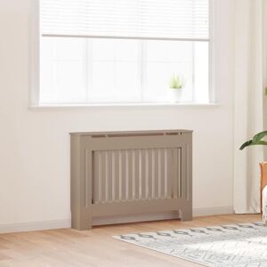 Radiator Cover 2 pcs Brown 112x19x81.5cm Engineered Wood vidaXL Radiator Cover 2 pcs Brown 112x19x81.5cm Engineered Wood vidaXL
