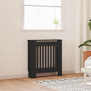 Radiator Cover 2 pcs Black 78x19x81.5cm Engineered Wood vidaXL Radiator Cover 2 pcs Black 78x19x81.5cm Engineered Wood vidaXL
