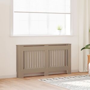 Radiator Cover 2 pcs Brown 152x19x81.5cm Engineered Wood vidaXL Radiator Cover 2 pcs Brown 152x19x81.5cm Engineered Wood vidaXL