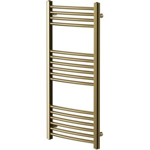 Wholesale Domestic - Colore Marco Brushed Brass 1000mm x 500mm Curved Heated Towel Rail Wholesale Domestic - Colore Marco Brushed Brass 1000mm x 500mm Curved Heated Towel Rail