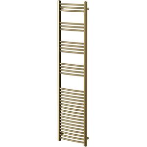 Wholesale Domestic - Colore Marco Brushed Brass 1800mm x 500mm Curved Heated Towel Rail Wholesale Domestic - Colore Marco Brushed Brass 1800mm x 500mm Curved Heated Towel Rail