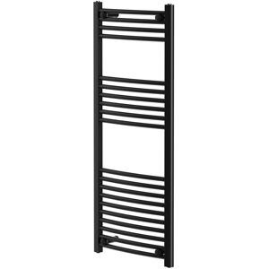 Wholesale Domestic - Colore Marco Matt Black 1200mm x 500mm Curved Heated Towel Rail Wholesale Domestic - Colore Marco Matt Black 1200mm x 500mm Curved Heated Towel Rail