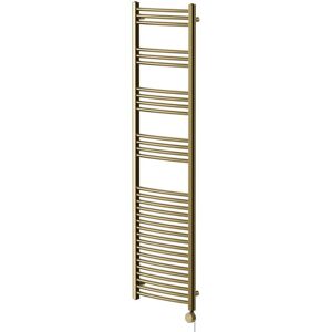 Wholesale Domestic - Marco Colore Brushed Brass 1800mm x 500mm Curved Digital Thermostatic Electric Heated Towel Rail Wholesale Domestic - Marco Colore Brushed Brass 1800mm x 500mm Curved Digital Thermostatic Electric Heated Towel Rail