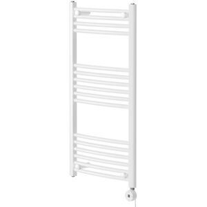 Wholesale Domestic - Marco White 1000mm x 500mm Curved Digital Thermostatic Electric Heated Towel Rail Wholesale Domestic - Marco White 1000mm x 500mm Curved Digital Thermostatic Electric Heated Towel Rail