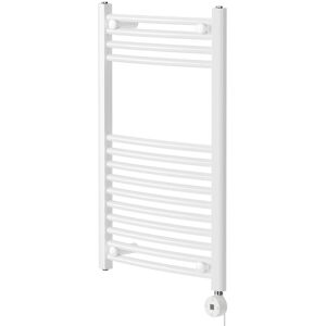 Wholesale Domestic Marco White 800mm x 500mm Curved Digital Thermostatic Electric Heated Towel Rail Wholesale Domestic Marco White 800mm x 500mm Curved Digital Thermostatic Electric Heated Towel Rail