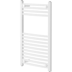 Wholesale Domestic - Marco White 800mm x 500mm Curved Heated Towel Rail Wholesale Domestic - Marco White 800mm x 500mm Curved Heated Towel Rail