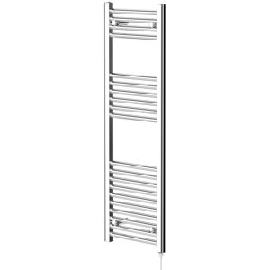 Wholesale Domestic - Pizarro Chrome 1200mm x 400mm Straight Electric Heated Towel Rail Wholesale Domestic - Pizarro Chrome 1200mm x 400mm Straight Electric Heated Towel Rail