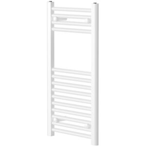 Wholesale Domestic - Pizarro White 800mm x 400mm Straight Heated Towel Rail Wholesale Domestic - Pizarro White 800mm x 400mm Straight Heated Towel Rail