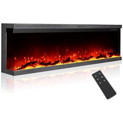 M.C.Haus - Chimenea Eléctrica de Lujo de 3 Caras - Electric Fireplace M.C.Haus - Chimenea Eléctrica de Lujo de 3 Caras - Electric Fireplace