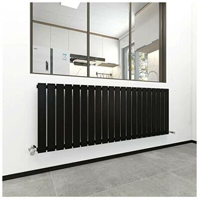 MCC Radiator - Designer Flat Panel - Black - Radiator MCC Radiator - Designer Flat Panel - Black - Radiator
