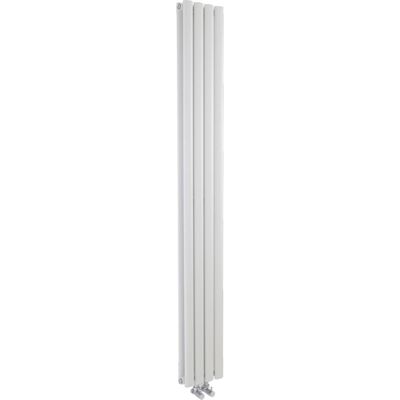 Balterley - Compact Vertical Radiator - Gloss White - 1800x236mm - Radiator Balterley - Compact Vertical Radiator - Gloss White - 1800x236mm - Radiator