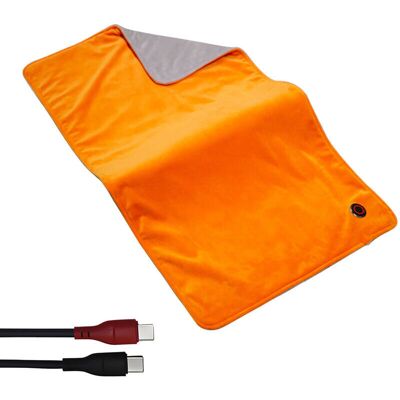 SNQ Graphene electric blanket 80x45cm, 5-zone NTC heating, 2-hour automatic shut-off, 10W power, machine washable, Type-C plug-in, temperature-controlled SNQ Graphene electric blanket 80x45cm, 5-zone NTC heating, 2-hour automatic shut-off, 10W power, machine washable, Type-C plug-in, temperature-controlled