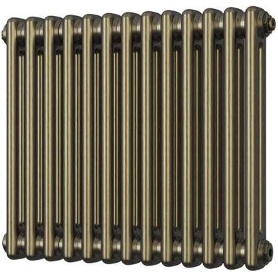 UK RADIATORS Alpha - Antique Brass Column Radiator H500mm X W592mm 2 Column UK RADIATORS Alpha - Antique Brass Column Radiator H500mm X W592mm 2 Column