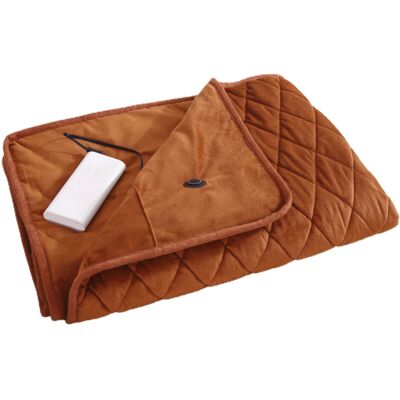 OEM Portable Usb Electric Blanket, Heating With Timer Function, 3-speed Setting, Coffee OEM Portable Usb Electric Blanket, Heating With Timer Function, 3-speed Setting, Coffee