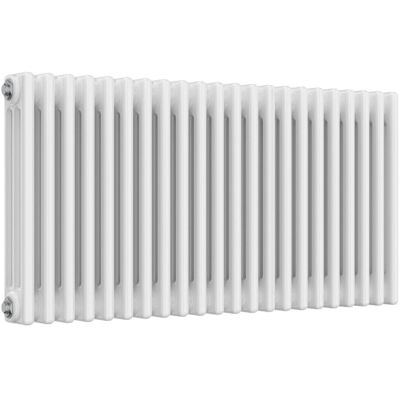 Reina - Colona 3 Column Horizontal Radiator 600mm h x 1010mm w - White Reina - Colona 3 Column Horizontal Radiator 600mm h x 1010mm w - White