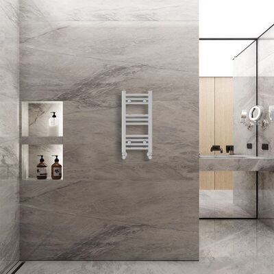 Warmehaus - Straight 600x300mm - Chrome - Towel Rail Warmehaus - Straight 600x300mm - Chrome - Towel Rail