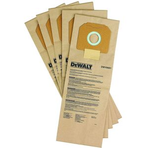 DCV9401-XJ Paper Bags For DCV586M Dust Extractor Pack of 5 - Dewalt