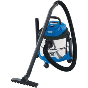 Draper - 20514 Wet and Dry 1250W Vacuum Cleaner with 15 Litre Stainless Steel Tank