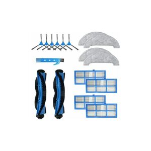 Neige - Snow Accessories Kit for Proscenic 850T Spare Parts with 2 Main Brush 4 Hepa Filter 6 Side Brush 4 Mop Cloth