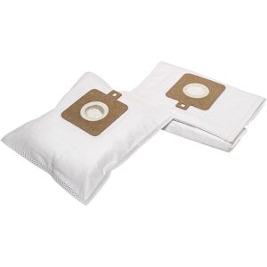 10x Vacuum Cleaner Bag compatible with De Sina bss 1401E Vacuum Cleaner, Microfleece, 51, 23.5 cm x 17.5 cm, White - Vhbw