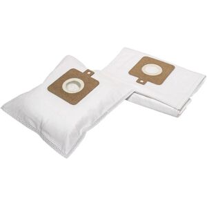 10x Vacuum Cleaner Bag compatible with Weltstar 1491, 1510, 2015, 1490, 2014 Vacuum Cleaner, Microfleece, 51, 23.5 cm x 17.5 cm, White - Vhbw