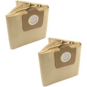 20 Paper Dust Bags compatible with Fakir (Nilco) s 18 (r), s 18 nt / S18NT, s 25 / S25, s 25 (r), s 26 / S26 Vacuum Cleaner, sand-coloured - Vhbw