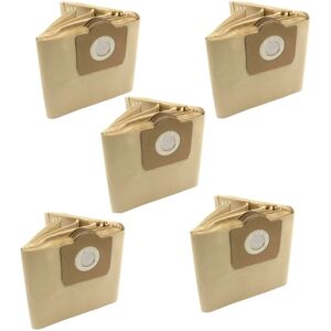 Vhbw - 50 Paper Dust Bags compatible with Soteco Dakota 115 Vacuum Cleaner, sand-coloured