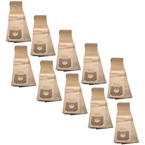 50x Vacuum Cleaner Bag Replacement for Bosch 2607432036 for Vacuum Cleaner - Paper, 75.2 cm x 20.2 cm, brown - Vhbw