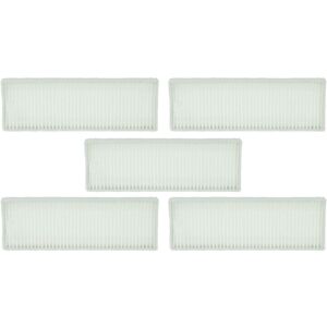 vhbw 5x Filter compatible with Cecotec Conga 3490/4090 Robot Vacuum Cleaner - Filter Element