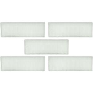 5x Filter compatible with Xiaomi Mijia STYJ02YM Robot Vacuum Cleaner - Filter Element - Vhbw