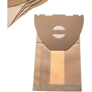 5x Vacuum Cleaner Bag Replacement for Nilfisk 1406554010, 1406554050 for Vacuum Cleaner, paper, 25.3 cm x 15.2 cm, Brown - Vhbw