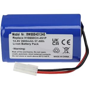 vhbw Battery compatible with Phicomm X3 Vacuum Cleaner (2600mAh, 14.4 V, Li-ion)