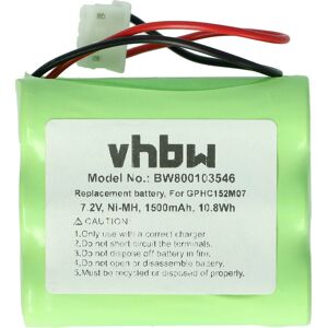 Vhbw - Battery Replacement for 4408927 for Home Cleaner (1500mAh, 7.2 v, NiMH)