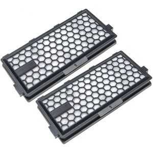 vhbw Filter Set 2x Vacuum Cleaner Filters compatible with Miele S 6240, S 6290 Silence, S 6350, S 6760, S 6999 Vacuum Cleaner - HEPA Filter