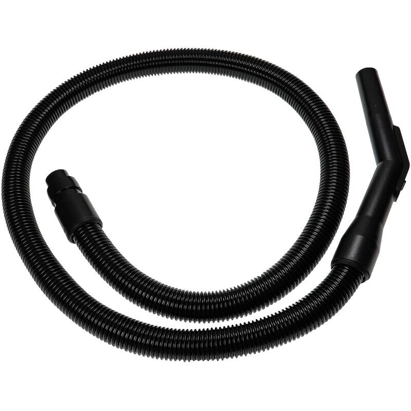 Hose compatible with Siemens King, Electronic Pur-Air Vacuum Cleaner - Flexible, 1.8 mblack + Handle + Handle, 35 mm Round Connection - Vhbw