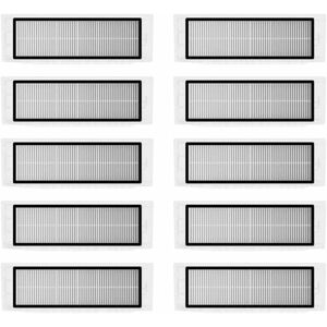 TINOR 10 Pack HEPA Filter for Xiaomi Roborock S6 S5 MAX S60 S65 S5 S50 S55 E25 E35 Vacuum Cleaner(1 Generation)