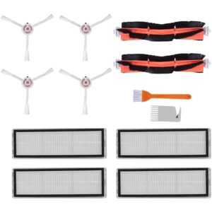 TLILY 10 Pack Main Brush Side Brushes Filter for 1C STYTJ01ZHM Robot Vacuum Cleaner Parts Accessories A