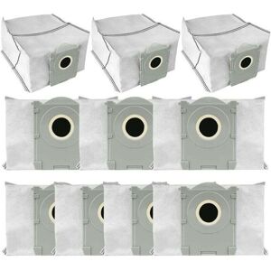YMYNY 10 Pack Replacement Bags for Ecovacs T50 Pro Omni/Robot Vacuum Cleaner - High Capacity Disposable Bags MUMU