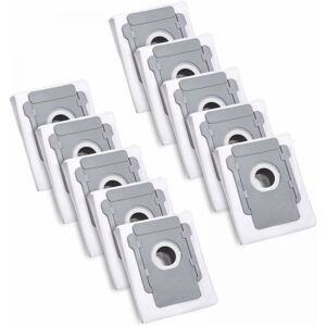 CYSLMUK 10 Pack Vacuum Cleaner for iRobot Roomba i7 i7+ i3 i3+ i4 i4+ i6 i6+ j7 j7+ i8 i8+S9 S9+ E5 E6 E7 Clean Base, Replacement Dust Bag Accessory for