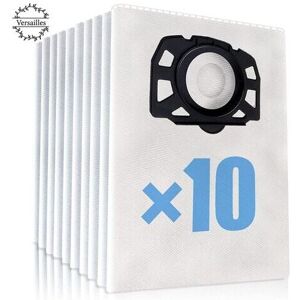 ZVD 10 pcs vacuum cleaner bag karcher vacuum cleaner bag WD4 WD5 WD6 WD4 Premium WD5 Premium karcher bag MV4, MV5 and MV6 Dust filter bags for Karcher