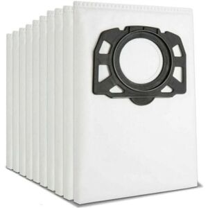 YMYNY 10 pieces Kärcher vacuum cleaner filter bags 2.863-006.0 kfi 487 vacuum cleaner bags Kärcher WD4 WD5 WD6 WD5P WD6P MV4 MV5 MV6 multifunctional vacuum