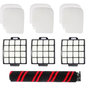 Tlily - 10Pcs Accessories kit For Shark AZ3002 AZ3000 Vacuum Cleaner Washable Roller Brush hepa Filter Filter Cotton Replacement Spare Parts