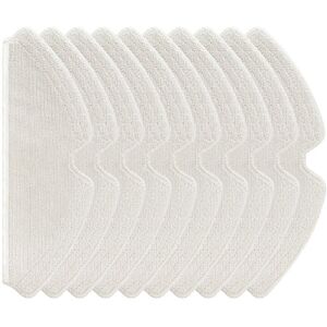 Tlily - 10Pcs Fit for Miwhole M7 Pro Mop Cloth Rag Robot Vacuum Cleaner Parts