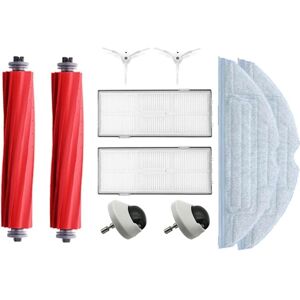 Tlily - 10Pcs for Roborock S7 T7S Plus G10 G10S Pro Vacuum Robot Replaceable Mop Cleaning Cloth Brush Filter Rag Accessories