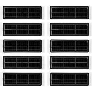 Tlily - 10PCS for Xiaomi Roborock S5 S502-00 S502-02 S5 Max S6 S6 MaxV S6 Pure E4 E5 Robot Vacuum Part Activated Carbon Filters