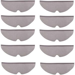 Tlily - 10Pcs Mops Accessories Full Coverage for Xiaomi Roborock S5 max S50 S55 S6 S6 maxv Vacuum Cleaner Mops