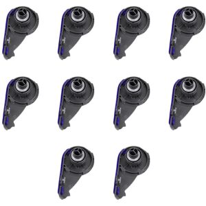 Tlily - 10X Roller Brush Bar End Cap Cover for V6 V7 V8 V10 V11 V15 Vacuum Cleaner Side Replacement Parts