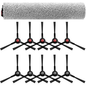 TLILY 11PCS for Omni S1 Pro / E25/E28 Robot Vacuum Cleaner Replacement Parts Washable Side Brush Rolling Mop