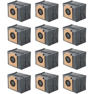 TLILY 12 Pack Replacement Dust Bags for Eufy X8 Pro Robot Vacuum Self-Empty Station Accessory